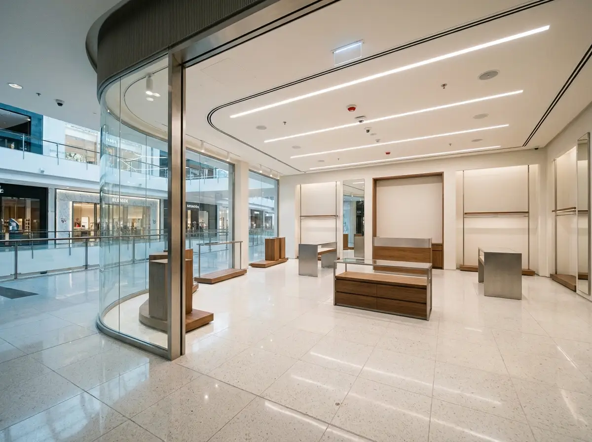 Retail shop fit-out inside a Dubai shopping mall